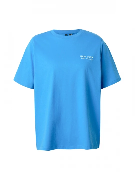 Foto van product VERO MODA Shirt 'VMYVONNE CATY' hemelsblauw / wit
