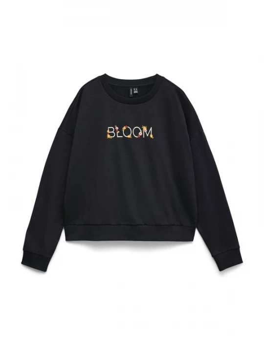 Foto van product VERO MODA Sweatshirt lichtgroen / zwart / wit
