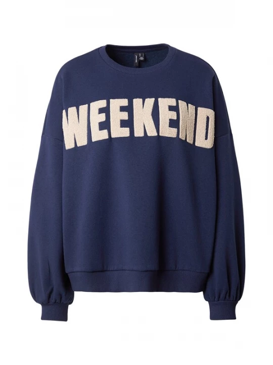 Foto van product VERO MODA Sweatshirt 'VMCIAOBELLA' navy / greige