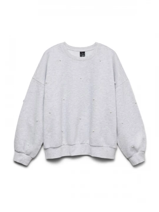 Foto van product VERO MODA Sweatshirt 'VMFOPEARL' lichtgrijs