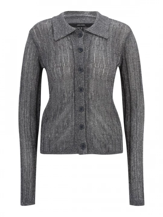 Foto van product Vero Moda Tall Gebreid vest 'MILES' donkergrijs