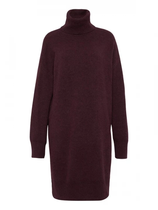 Foto van product Vero Moda Tall Gebreide jurk 'VMAQUARIUS' wijnrood