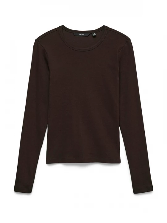 Foto van product Vero Moda Tall Shirt 'VMCHLOE' chocoladebruin