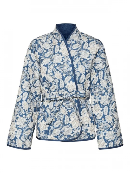 Foto van product Vero Moda Tall Tussenjas 'VMJANE' beige / navy / offwhite