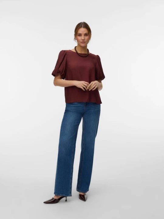Foto van product VERO MODA Top 'Nellie' bordeaux