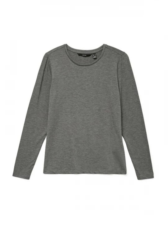 Foto van product VERO MODA Top 'VMAVA' grijs gemêleerd