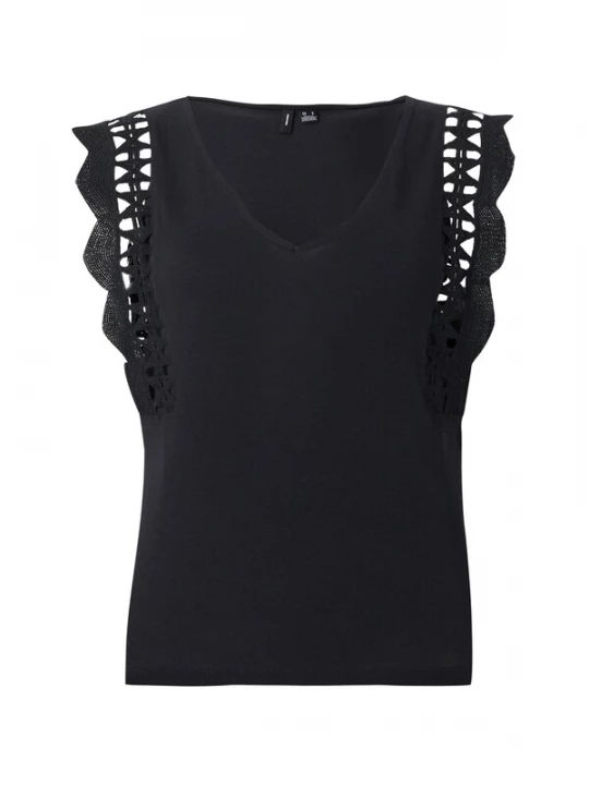 Foto van product VERO MODA Top 'VMGABBY' zwart