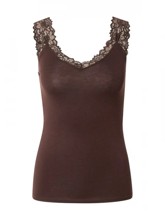 Foto van product VERO MODA Top 'VMROSA' chocoladebruin