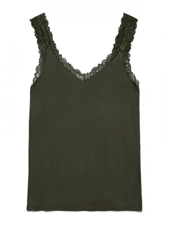Foto van product VERO MODA Top 'VMROSA' olijfgroen