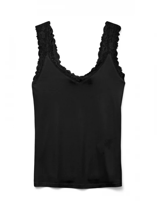 Foto van product VERO MODA Top 'VMROSA Top' zwart