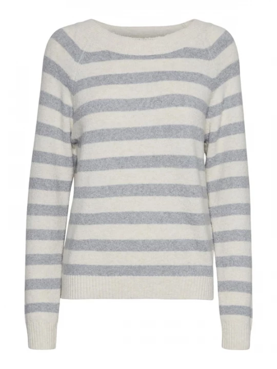 Foto van product VERO MODA Trui 'Doffy' beige / grijs