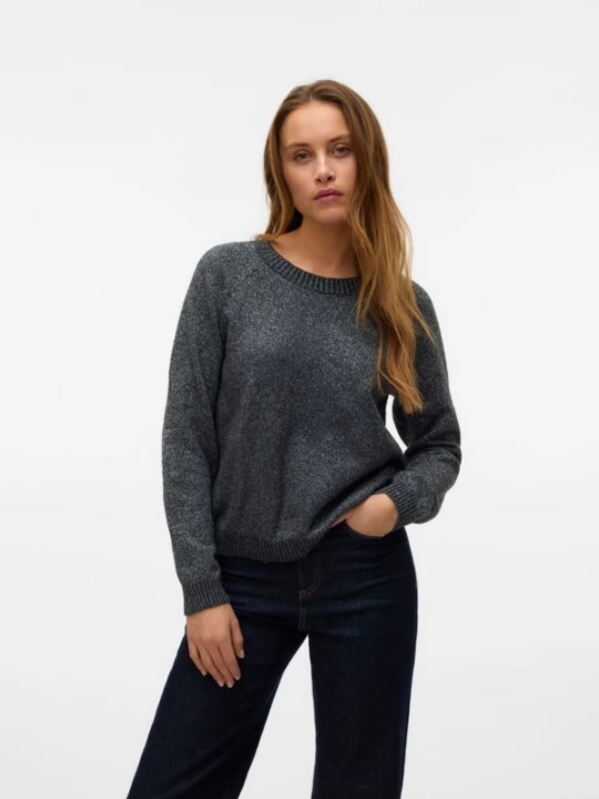 Foto van product VERO MODA Trui 'doffyshine' antraciet