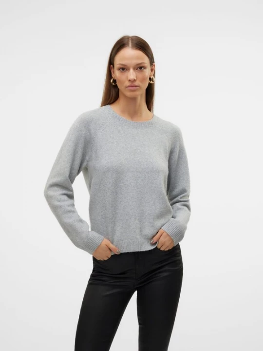 Foto van product VERO MODA Trui 'Doffyshine' lichtgrijs