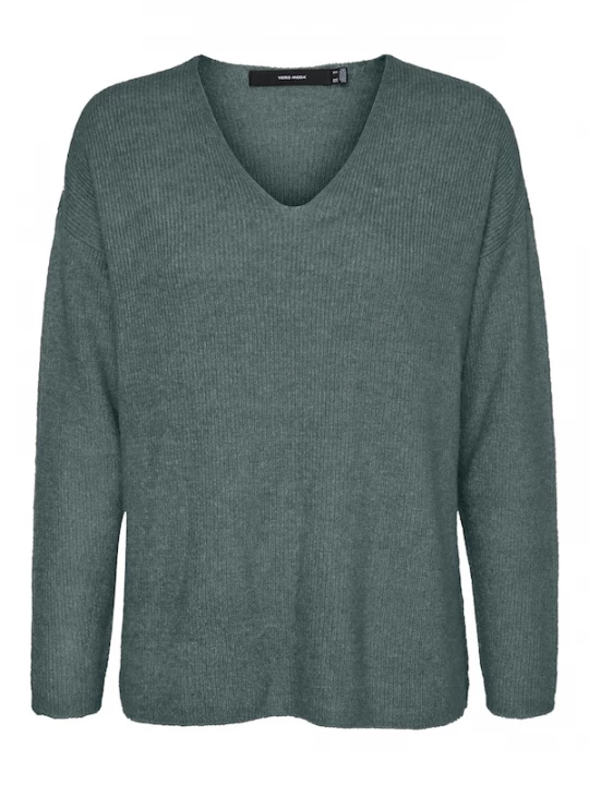 Foto van product VERO MODA Trui 'Lefile' donkergroen