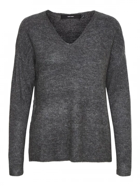 Foto van product VERO MODA Trui 'Lefile' grijs gemêleerd