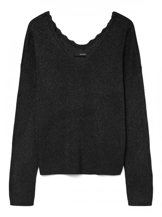 Foto van product VERO MODA Trui 'Maglieria 10332057' zwart