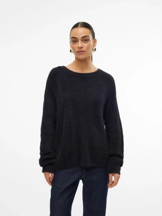 Foto van product VERO MODA Trui 'Puff' zwart
