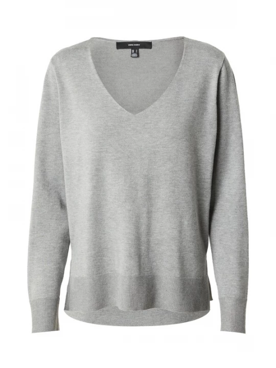 Foto van product VERO MODA Trui 'Silje' grijs / donkergrijs