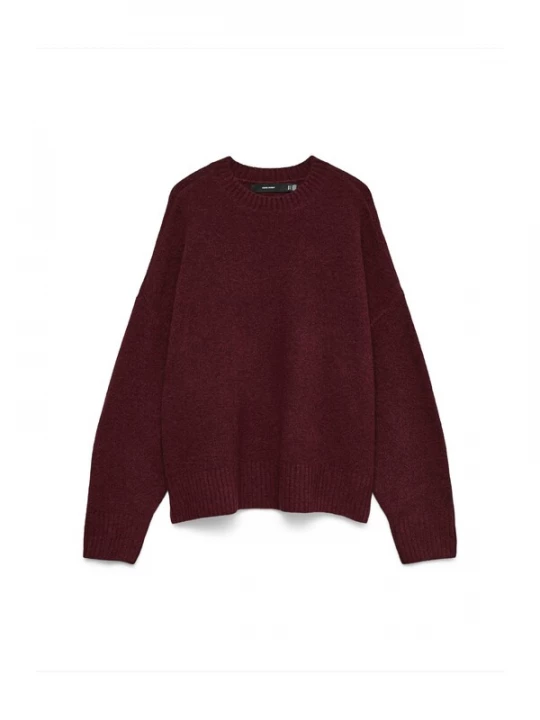 Foto van product VERO MODA Trui 'VMBoom' wijnrood