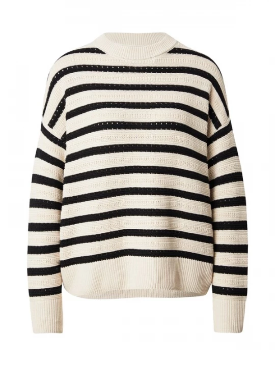 Foto van product VERO MODA Trui 'VMCalla' lichtbeige / zwart
