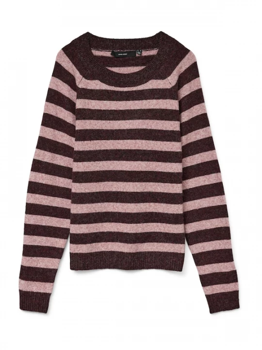 Foto van product VERO MODA Trui 'VMDOFFY' rosa / wijnrood