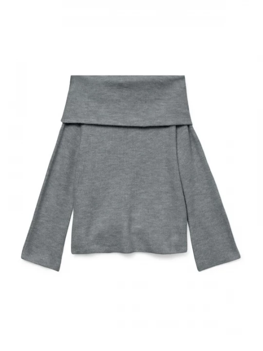 Foto van product VERO MODA Trui 'VMEra' grijs gemêleerd