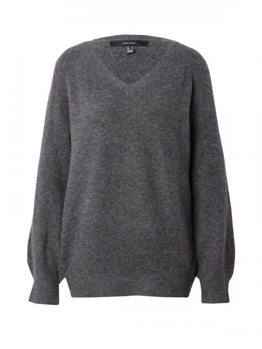 Foto van product VERO MODA Trui 'VMLEAF' donkergrijs