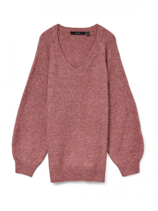 Foto van product VERO MODA Trui 'VMLeaf' magenta