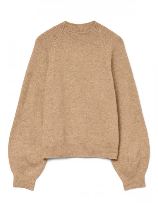 Foto van product VERO MODA Trui 'VMLeaf' sand