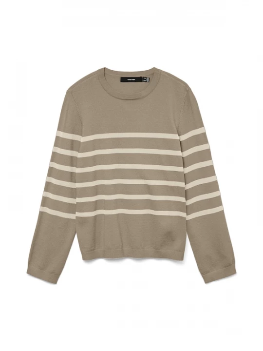 Foto van product VERO MODA Trui 'VMSABA' beige / bruin