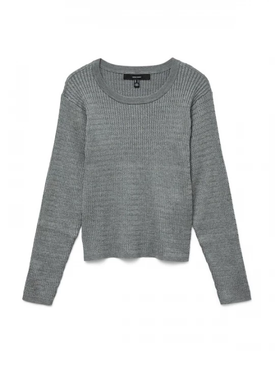 Foto van product VERO MODA Trui 'VMSilje' grijs gemêleerd