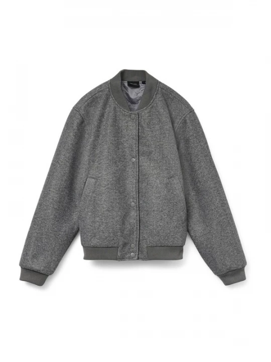 Foto van product VERO MODA Tussenjas grijs gemêleerd