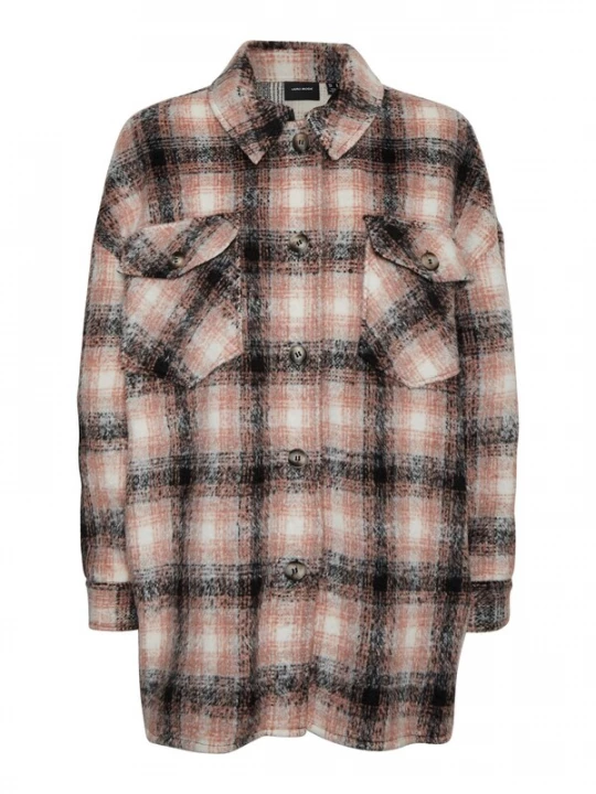 Foto van product VERO MODA Tussenjas 'Luna' rosé / zwart / wit
