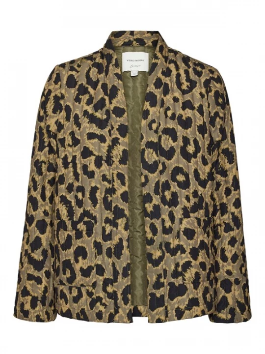 Foto van product VERO MODA Tussenjas mosterd / olijfgroen / zwart