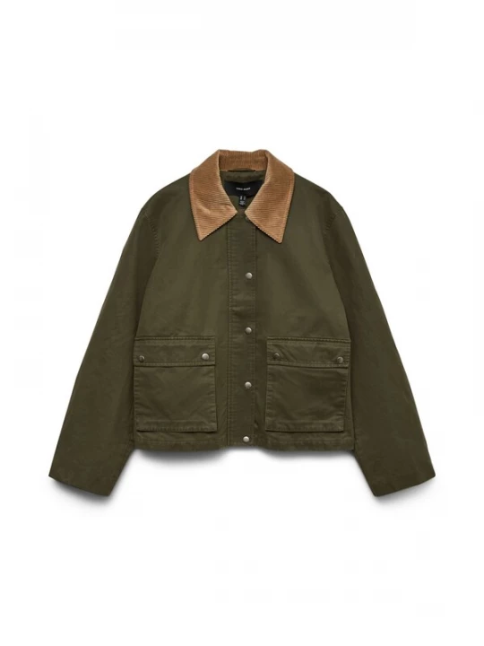 Foto van product VERO MODA Tussenjas 'VMBlake' lichtbruin / olijfgroen