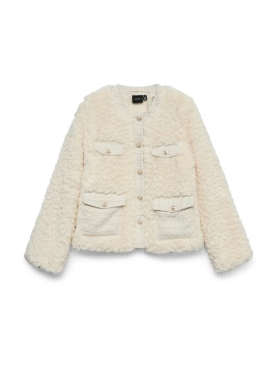 Foto van product VERO MODA Tussenjas 'VMCAROLYN' crème / ecru