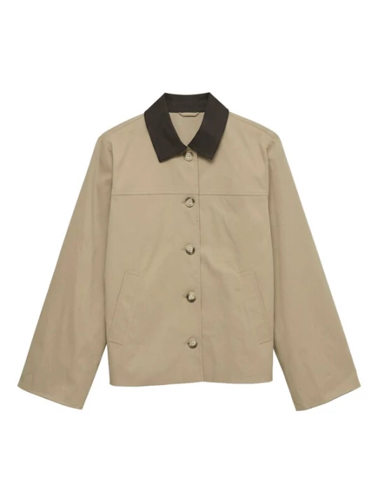 Foto van product VERO MODA Tussenjas 'VMChelseapoppy' beige / zwart