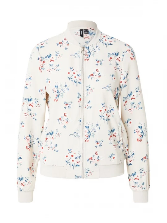 Foto van product VERO MODA Tussenjas 'VMCoco' blauw / zilvergrijs / wit
