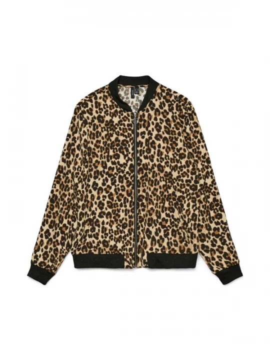 Foto van product VERO MODA Tussenjas 'VMCoco' bruin / cappuccino / zwart