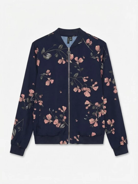 Foto van product VERO MODA Tussenjas 'VMCoco' marine / groen / pitaja roze