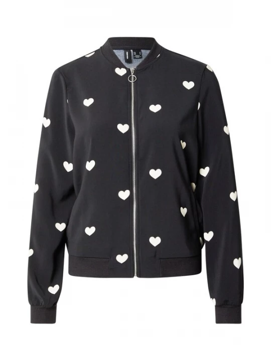 Foto van product VERO MODA Tussenjas 'VMCOCO' zwart / wit