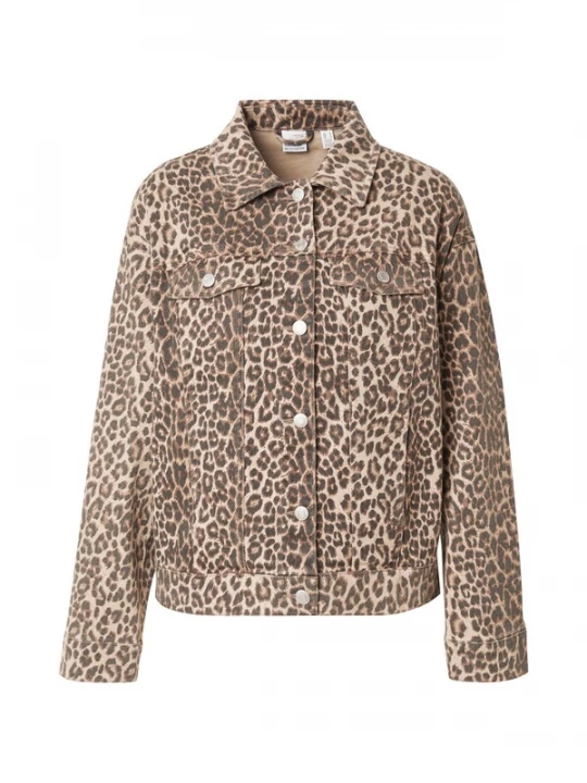 Foto van product VERO MODA Tussenjas 'VMTessa' brokaat / lichtgrijs / zwart