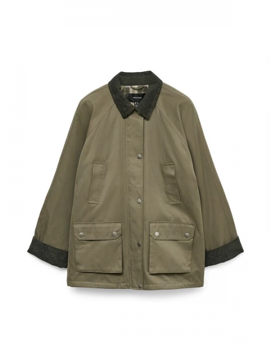 Foto van product VERO MODA Tussenjas 'VMWALES' olijfgroen / donkergroen