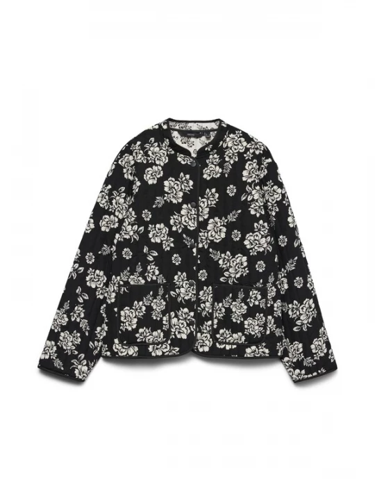 Foto van product VERO MODA Tussenjas zwart / wit