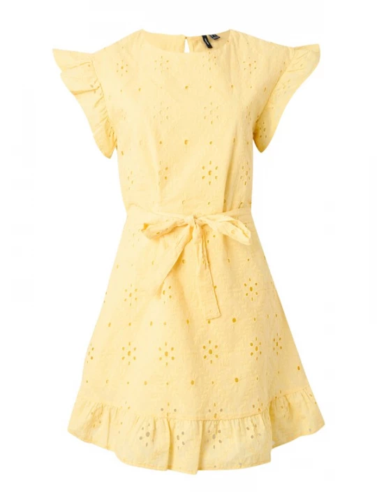 Foto van product VERO MODA Zomerjurk 'VMEliza' lichtgeel