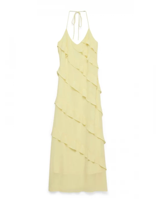 Foto van product VERO MODA Zomerjurk 'VMMarjorie' lichtgeel