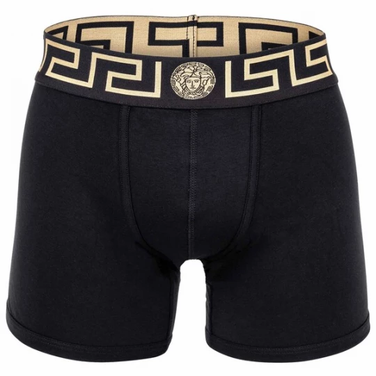 Foto van product VERSACE Boxershorts beige / zwart