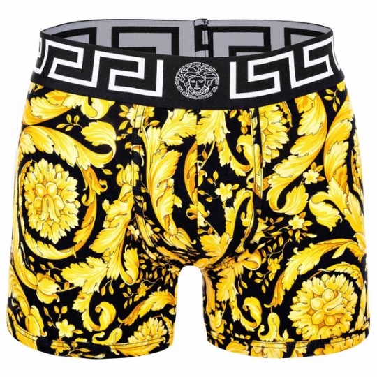 Foto van product VERSACE Boxershorts goud / zwart / wit