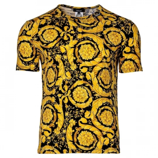 Foto van product VERSACE Shirt geel / zwart