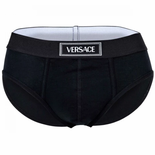 Foto van product VERSACE Slip zwart / wit